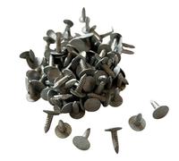 Galvanised Clout Nails 13mm Roofing Felt Tacks, Felt Nails, 100pcs, Heavy Duty Shed Roof Nails, Heavy Duty Felt Nails for Securing Shed Roof
