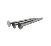 Galvanised Clout Nails Extra Large Head - 20mm Length (Pack of 140)
