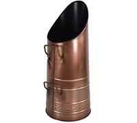 Galvanised Coal Hod 21" Fireside Tool House Warming (Copper)