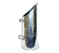 Galvanised Coal Hod Scuttle Bucket Metal Ash Carrier For Fireplace And Fireside Use - Coal11