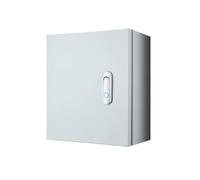 Galvanised Cold Rolled Steel Box Electric Distribution Cabinet IP65 Waterproof with Lock Indoor Metal Case Junction Enclosure(250x300x150mm,Horizontal Box)