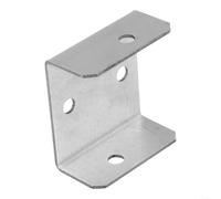 Galvanised Fence Panel Clips for Timber Posts, Heavy Duty Trellis Fixing Brackets 32mm to 50mm, Rust Resistant Steel Garden Fencing Supports, 10 Pack(32mm)