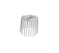 Galvanised Leaf Guard Gutter 100 mm Easy to Install (for 125 mm Pipe) | Rust-proof stainless steel, 100 mm fit, prevents leaf blockage, outdoor use, durable