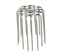 Galvanised Leaf Guard Gutter 100 mm Easy to Install (for 75 mm Pipe) | Rust-proof stainless steel, 100 mm fit, prevents leaf blockage, outdoor use, durable