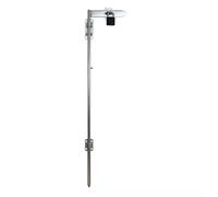 Galvanised Locking Drop Down Bolt, 800mm Length, 17mm Diameter, Metal Gate Security Lock