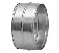 Galvanised Male-Male Duct Coupling - 250mm