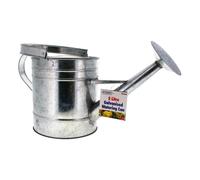 Galvanised Metal Watering Can Silver Watering Rose Steel Garden Plants Bucket
