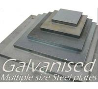 GALVANISED MILD STEEL SHEET - MULTIPLE SIZES & PACK QTY'S 0.9MM/1.2MM/1.5MM/2MM/2.5MM/3MM/4MM/5MM METAL SHEETING/PLATES SQUARE/RECTANGLE PLATES/PANELS/SHEETING/BASE PLATES/BRACKETS