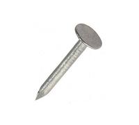 Galvanised Roof Shed Felt Clout Head Nails 40mm Sheds Kennels Roofing, 100