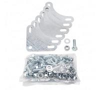 Galvanised Slotted Angle 3m/1.5m x 38mm x 38mm x 2mm (Fixings)