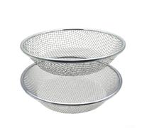Galvanised Soil Sieve Set with Multiple Mesh Sizes for Garden