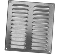 Galvanised Steel Air Vent Grille 260mm X 280mm With Fly Screen