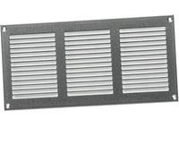 300x150mm / 12x6" inch Galvanised Metal Air Vent Grille Cover with Insect Mesh - Ventilation Cover
