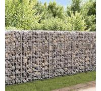 Galvanised Steel Gabion Basket, 120x30x100 cm, 3.5mm Wire, High Load Capacity, Retaining Wall, Garden Fence Panel, Outdoor Landscape Design