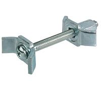 Galvanised Steel Kitchen Worktop Connector Bolt Clamp - 25 x 150mm