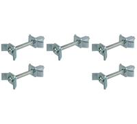 Galvanised Steel Kitchen Worktop Connector Bolt Clamp - 5 x 150mm