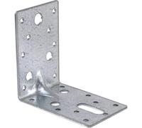 Galvanised Steel L Bracket - Heavy Duty Fixings - Angle Bracket - 25 x Units 90x90x60mm - 25 x Units 90x45x40