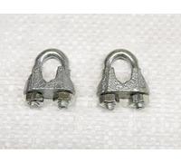 Galvanised Wire Rope Grips Clamp 32MM x2 (Bulldog Cable Commercial DIN741)