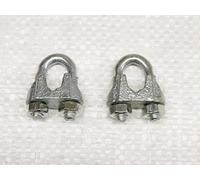 Galvanised Wire Rope Grips Clamp 50MM x2 (Bulldog Cable Commercial DIN741)