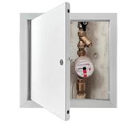 Galvanized Access Panel with Aluminum Alloy Frame, Wall Ceiling Mounted Attic Access Panel Cover, Access Doors for Plumbing Electrical HVAC(350x450mm(14x18in))