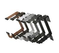 Galvanized Box Holder Bracket Flower Box Flower Pot Balcony Plants New