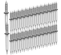 Galvanized Concrete Nails, Horn Nails, DIY Horn Nails, Concrete Nails, Double Headed Sheep Horn Nails Set without Trace ,Strong Carbon Steel Nail Set an