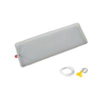 Galvanized Condensate Drain Pan for Indoor/Outdoor Units Anti-Leak A/C Condensate Tray with Hose (67"x9"x1.2") Durable & Rust-Resistant Perfect for HVAC Systems