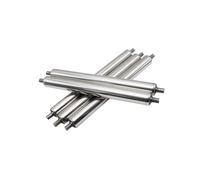 Galvanized Conveyor Roller Parts1.5Inch Diameter with Durable End CapsStainless Steel Warehouse Accessories for Optimal Performance