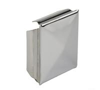 Galvanized Cover Cap for Square Posts Stainless Steel Pyramid Design for Improved Durability and Enhanced Visual Appeal (1pcs 50mm)