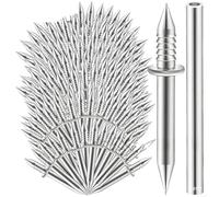 Galvanized Double Headed Nails 2.6cm Skirting Boards 300pcs | Galvanized Iron, Hammer Installation Without Drilling, For Skirting Boards Wall Panels And Wood Trim