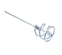Galvanized Drill Paint Mixer Attachment for Cement and Mortar | Shank Mounting Design, Universal Drill Fit, for Joint Compound and Oil Paint, Reusable Metal Mixing Paddle