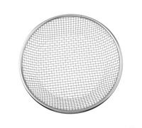 Galvanized Iron Soil Sifter for Gallon Bucket, Garden Compost Sieve with Mesh Screen for Sand Rock Dirt For Separator, Heavy Duty Gardening Tool for Vermicompost and Potting Mix Filter(6mm)