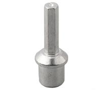 Galvanized Metal Drill Adapter for Connecting Electric Drills to For Chimney Cleaning Brushes Providing Stable and Efficient Cleaning Solution