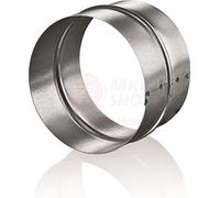 Galvanized Metal Ducting Hose Connector 110mm / 4.33" Aluminium Pipe Joint Ventilation Tube Coupler Coupling Adapter ZM110