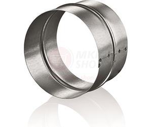 Galvanized Metal Ducting Hose Connector 110mm / 4.33" Aluminium Pipe Joint Ventilation Tube Coupler Coupling Adapter ZM110