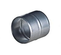 Galvanized Metal Ducting Hose Connector 130mm / 5.12" Aluminium Pipe Joint Ventilation Tube Coupler Coupling Adapter ZM130