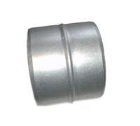 Galvanized Metal Ducting Male Hose Connector 90mm / 3.54" Aluminium Pipe Joint Ventilation Tube Coupler Coupling Adapter DPO18 (90mm)
