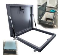 Galvanized Roof HatchPowder Coated Steel Security Door for Safe Roof Access Durable Basement Escape Reliable Roof Access Solution WeatherResistant Design