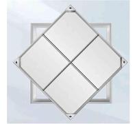 Galvanized Square Manhole Cover for Tank Stainless Steel Flush Design Paved Drain Cover Size: 40x40x80cm (15.7x15.7x31.4in) -Heavy-Duty Weather-Resistant