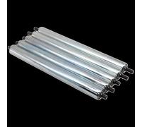 Galvanized Stainless Steel Rollers 5 Pack, Replacement Rollers Unpowered for Table Saw/Mower,Material & Tool Handling(Dia 60MM/2.4'',L 850MM(33.4in))