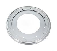 Galvanized Steel 360° Rotating Turntable Base for Corner Cabinets Display Stands Serving Trays - 5.5/8/12 Round Swivel Shelf Having Ball Bearing Raceway Rust-Resistant(12 inch)