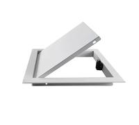 Galvanized Steel Access Door with Touch Latch, Durable Wall Panel for Electricity and Heating Service Shafts