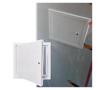 Galvanized Steel Attic Hatch with Gas Springs & Lock Secure Access to Attic Bathroom Panel Cover Decorative Ceiling Access Door for Easy Entry