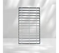 Galvanized Steel Drain Grate for Outdoor Use Rust Proof Drainage Kit for Pathways Patios and Concrete (50x30x3cm) Perfect for Efficient Water Management.