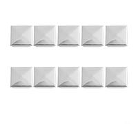 Galvanized Steel Fence Post Cap Pyramid Shape 25mm(10pcs 40mm)