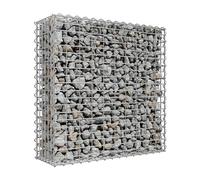 Galvanized Steel Gabion Wall, Gabion Mesh Wire Wall Panel, Garden Stone Wire Basket Fencing, Patio Decorative Fence, Gabionenwand, Gabion Raised Bed(5x5cm,30x30x30cm)