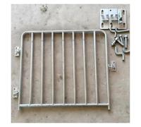 Galvanized Steel Livestock Gate - Durable Barrier for Swine, Sheep, and Cattle - Ideal for Fattening and Nursery Pigpen Applications