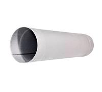 Galvanized Steel Pipe 180mm / Length 0.5 Meter/Galvanised Metal Rigid Chimney Liner Ventilation Ducting Solid Tube DPO02 (Ø-180mm)