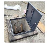 Galvanized Steel Roof Access Hatch 24"x36", Storm Protection Attic Exit Lid, Emergency Roof Access Cover, Roof Hatch 32"x28"/36"x40"/39"x39", Weatherproof Design