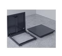 Galvanized Steel Roof Access Hatch for Commercial Flat Roofs, Heavy Duty & Insulated Roof Entry Door with Waterproof Seal for Rooftop Maintenance Access(90x65cm/35.4x25.6in)